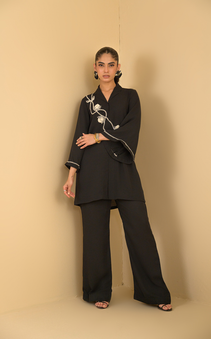 Sana Abbas | La Fiesta | Luma - Luxury Dress - available at Maria Faisal in UK and USA.