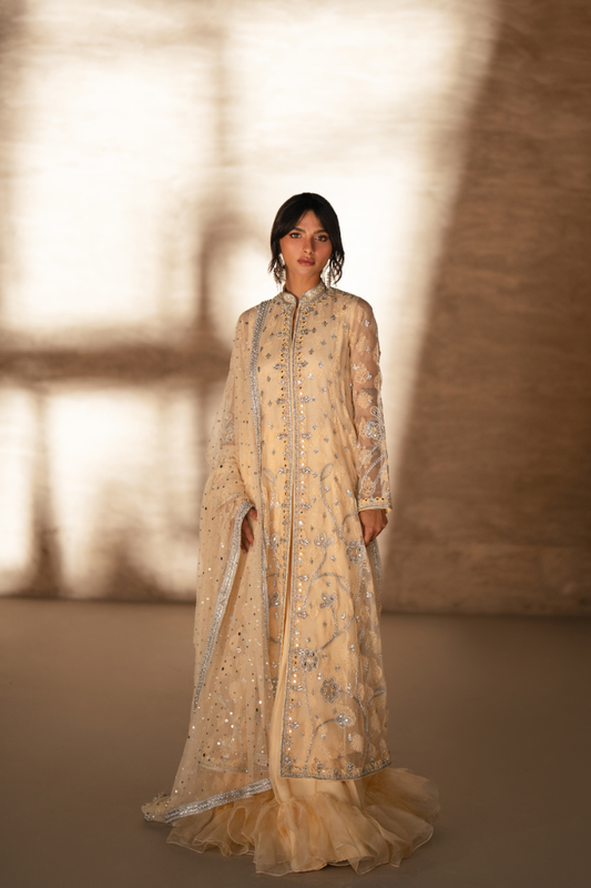 Sana Abbas | Zalea Formals | ZURI - Formal Dress - available at Maria Faisal in UK and USA.