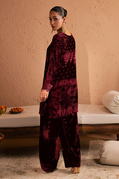 NU2-190 – authentic Pakistani dress from the Ballerina Winter 25 collection for women in the UK