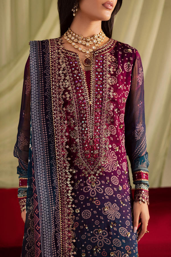 Nureh | Jugni Festive | NP-700 - Formal Dress - available at Maria Faisal in UK and USA.