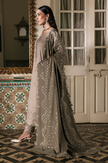 Nureh | Exclusive Winter 25 | NE-178 - Casual Dress - available at Maria Faisal in UK and USA.
