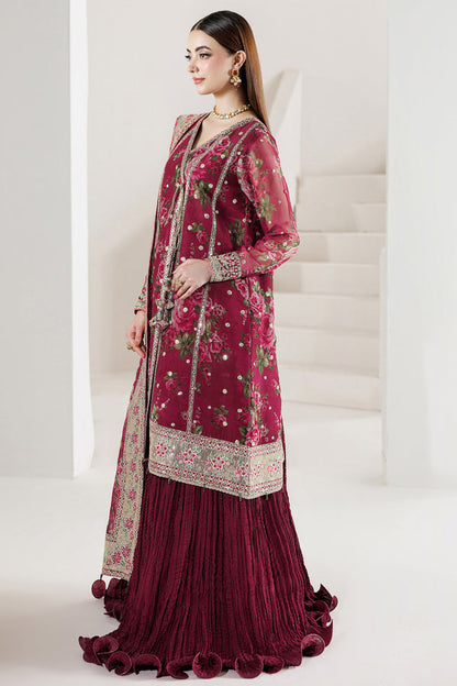 Farasha | Formals 26 | Rouge Reign - Formal Dress - available at Maria Faisal in UK and USA.