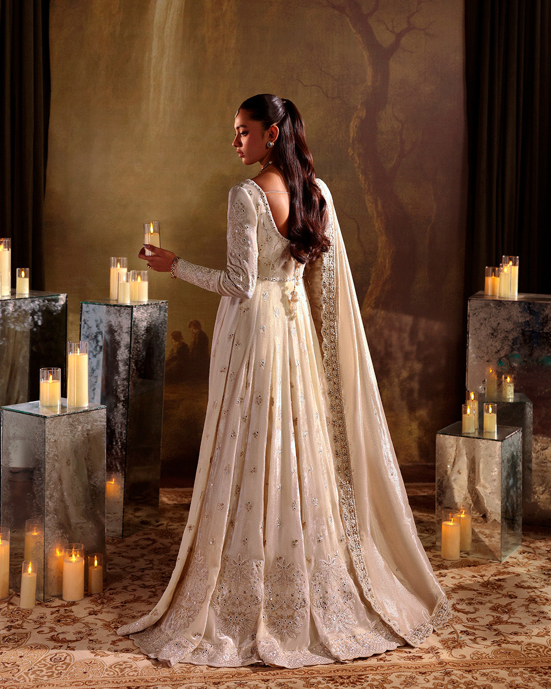 Faiza Saqlain | Zaeva Wedding Formals | Catia - Wedding Dress - available at Maria Faisal in UK and USA.
