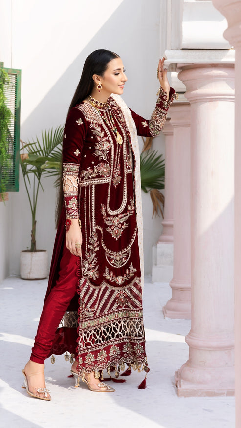 Zebtan | Andaz e Makhmal | ZAM-02 - Ladies Clothes - Maria Faisal