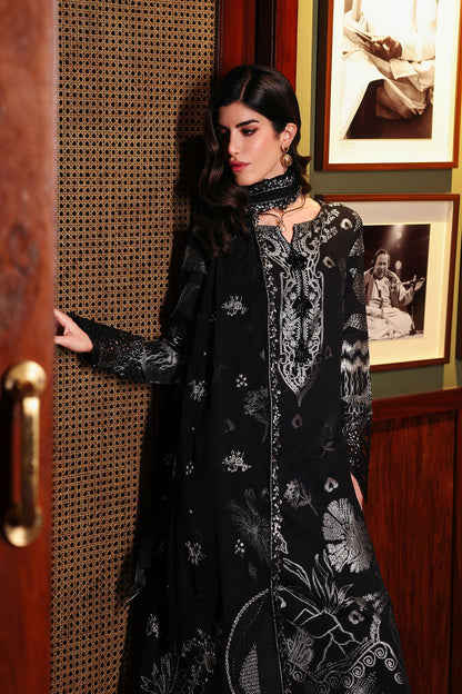 Nureh | Exclusive Jacquard | NE-227 - Luxury Dress - available at Maria Faisal in UK and USA.
