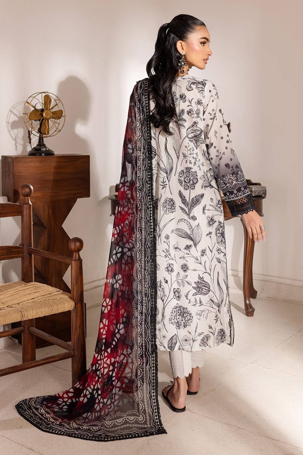 Nureh | Printed Lawn 25 | SP-144 by Maria Faisal - Registered Vendor of : Nureh - type : Ladies Clothes - 100% original wedding dresses