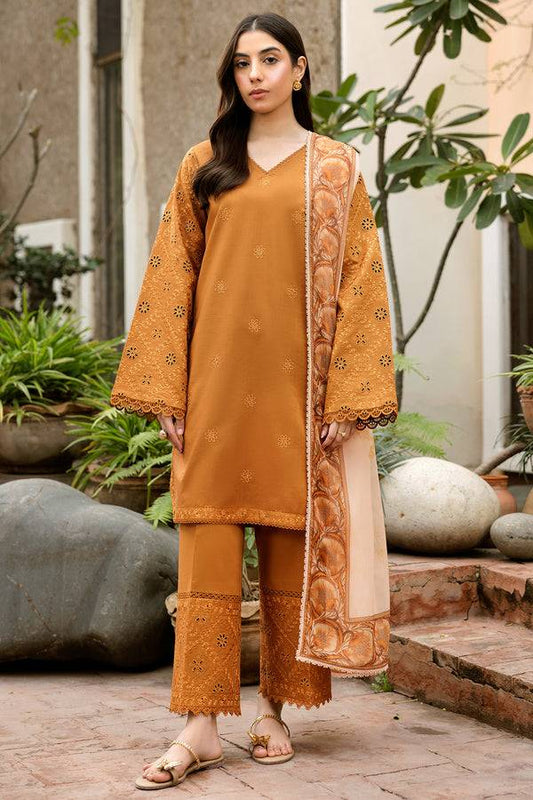 Farasha | Summer Weaves Embroidered Lawn | Golden Dusk by Maria Faisal - Registered Vendor of : Farasha - type : Ladies Clothes - 100% original wedding dresses