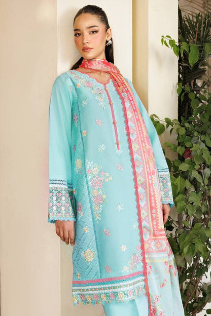 Farasha | Summer Weaves Embroidered Lawn | Ocean Veil by Maria Faisal - Registered Vendor of : Farasha - type : Ladies Clothes - 100% original wedding dresses