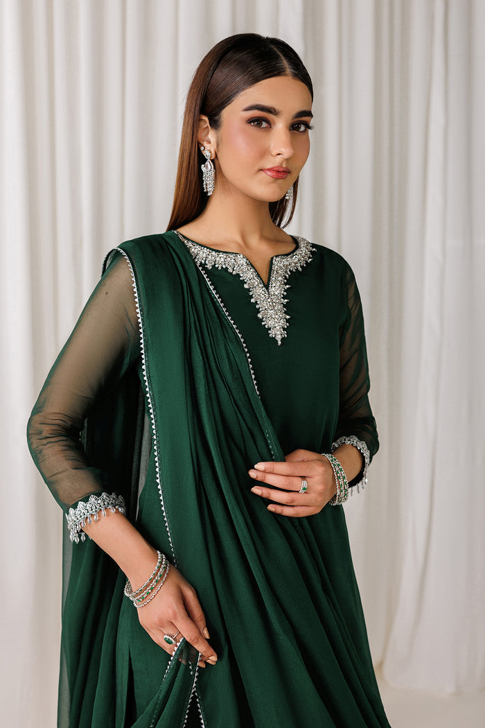 Baroque  | Luxury Pret 26 | EN-1291 - Luxury Dress - available at Maria Faisal in UK and USA.