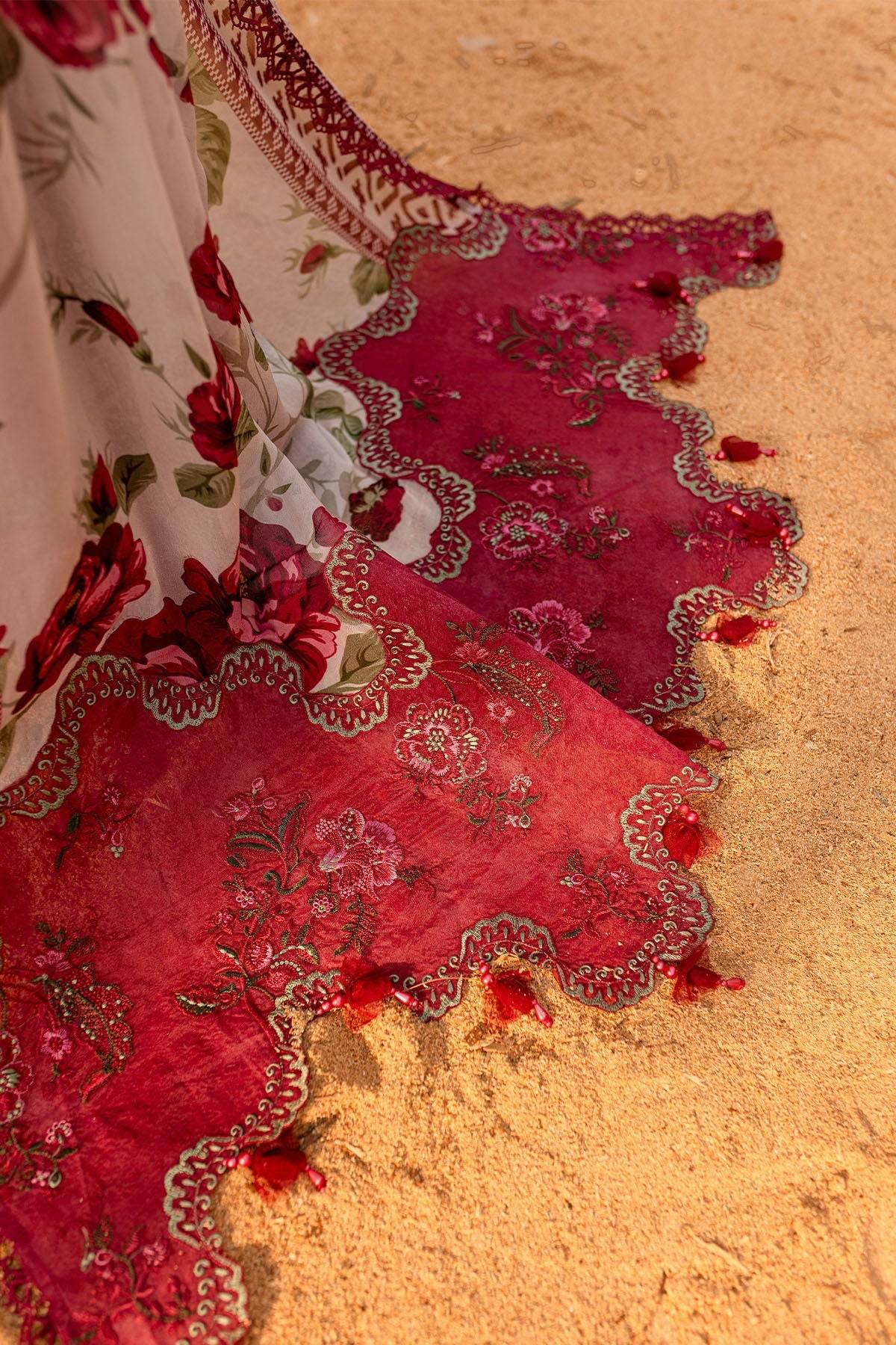 Nureh | Gardenia Lawn 25 | NSG-181 by Maria Faisal - Registered Vendor of : Nureh - type : Ladies Clothes - 100% original wedding dresses