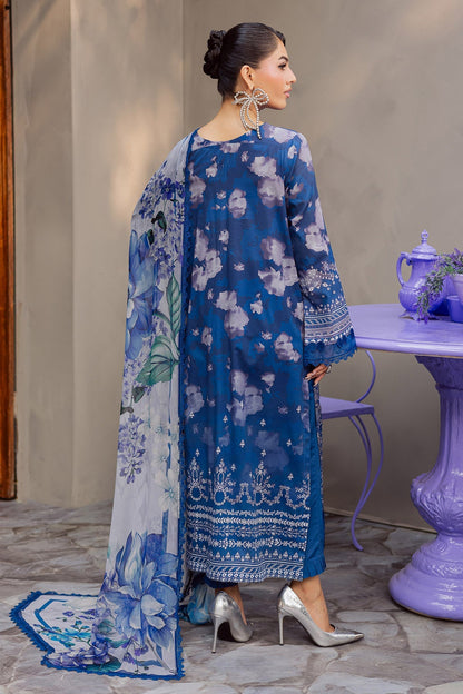 Nureh | Signature Prints 26 | SP-157 - Luxury Dress - available at Maria Faisal in UK and USA.