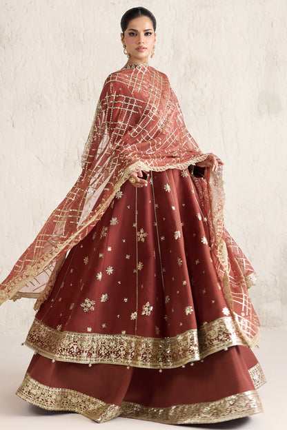 Farasha | Formals 26 | Flame Luxe - Formal Dress - available at Maria Faisal in UK and USA.