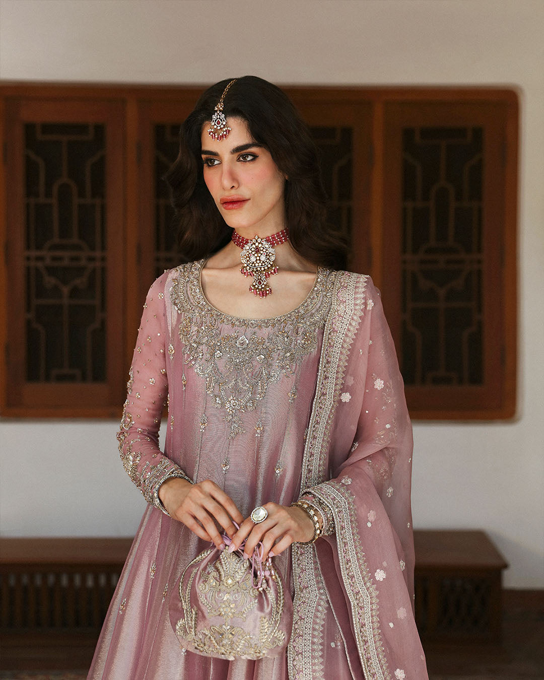 Faiza Saqlain | Mehermah Luxe Formals | Halina - Wedding Dress - Maria Faisal