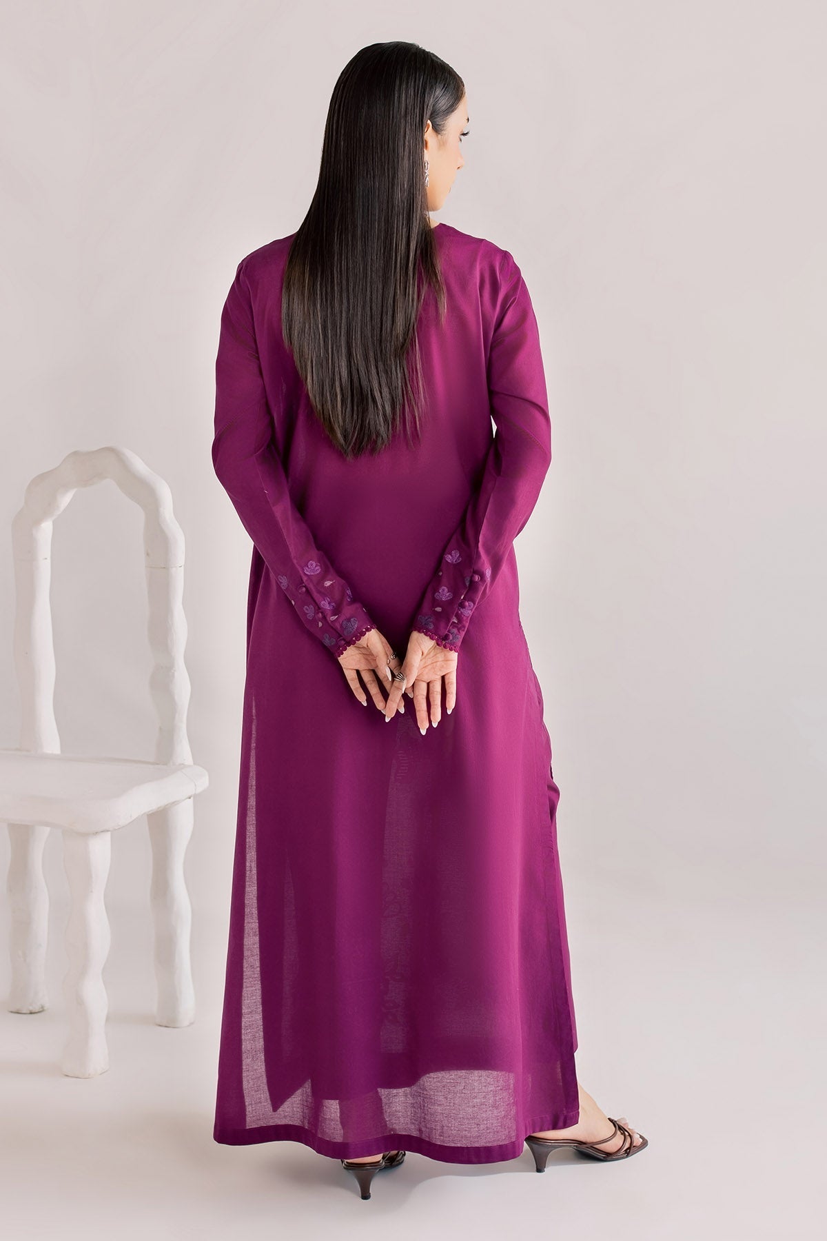 Nureh | Shades of Summer | NP-801 - Luxury Dress - available at Maria Faisal in UK and USA.