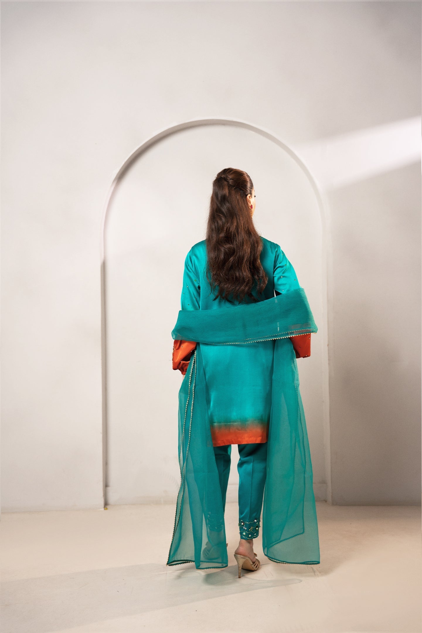 Fozia Khalid | Dilkash Festive Wear 25 | Nawal - Formal Dress - available at Maria Faisal in UK and USA.