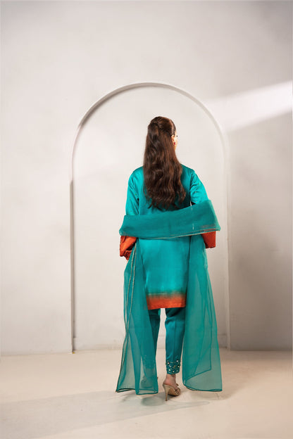 Fozia Khalid | Dilkash Festive Wear 25 | Nawal - Formal Dress - available at Maria Faisal in UK and USA.