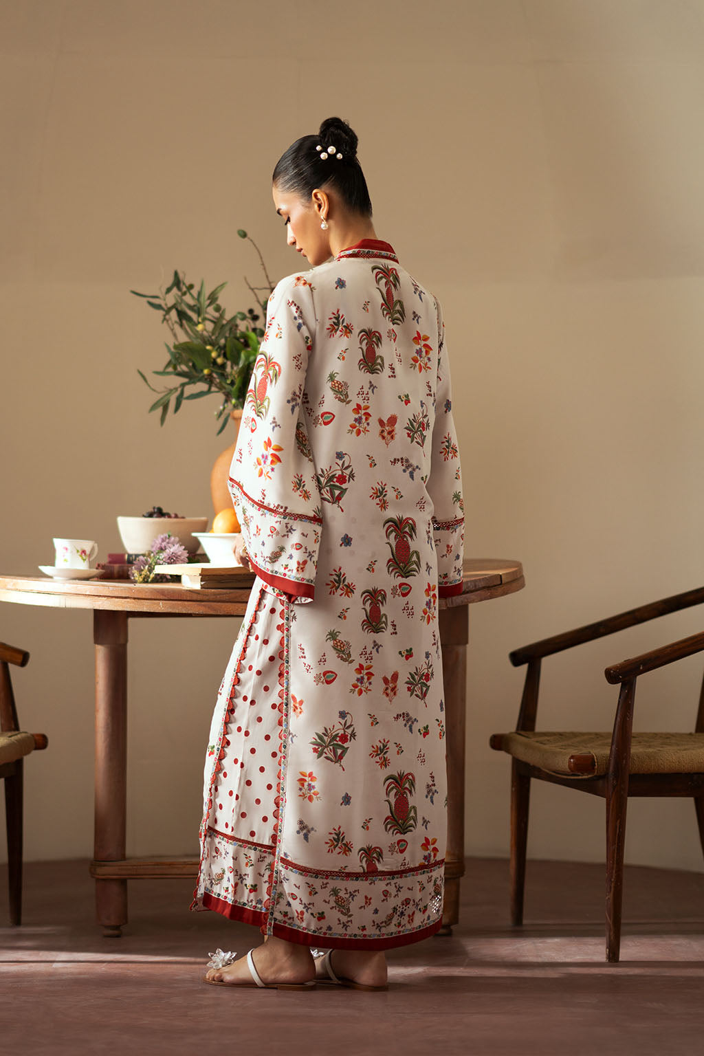 Vanya | Co Ords | CO-107 - Casual Dress - available at Maria Faisal in UK and USA.