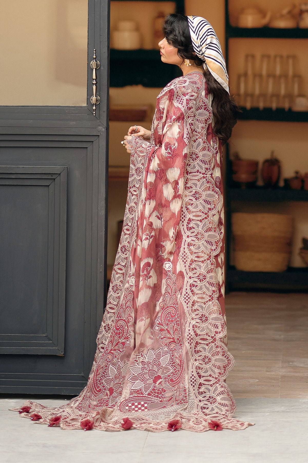 Nureh | Glam Girl Lawn | GL-20 by Maria Faisal - Registered Vendor of : Nureh - type : Ladies Clothes - 100% original wedding dresses