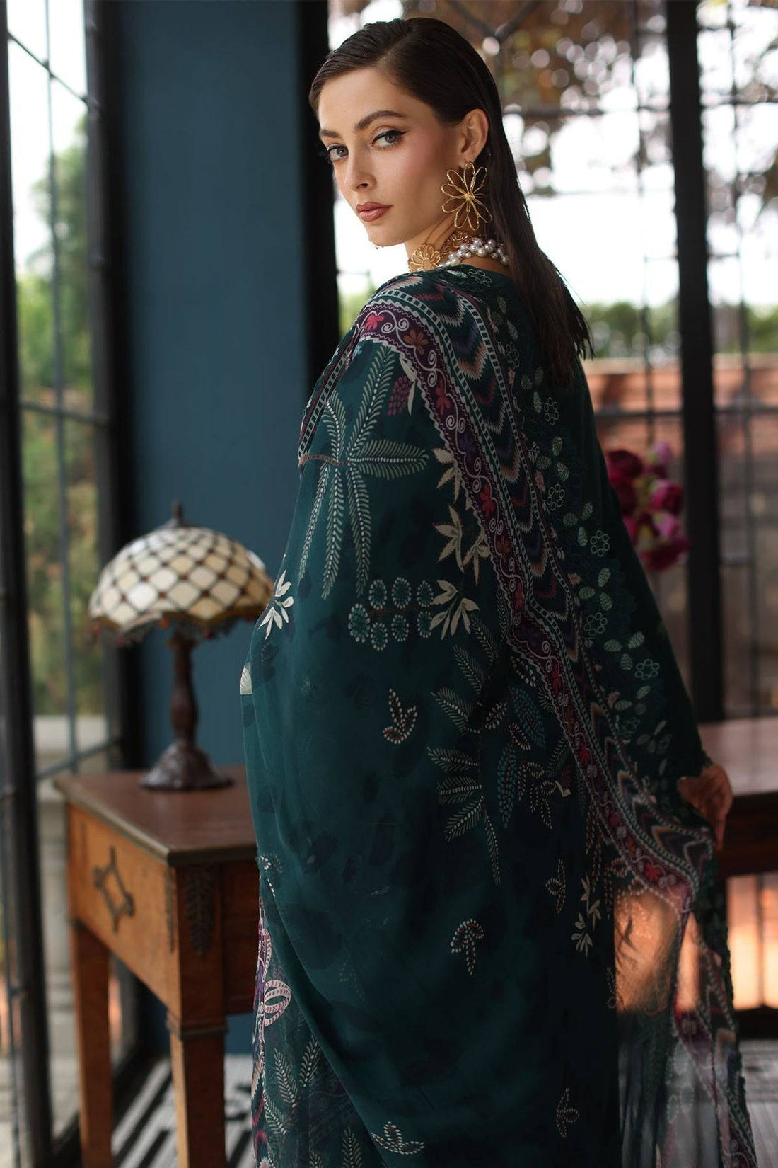 Nureh | Maya Lawn | NS-154 by Maria Faisal - Registered Vendor of : Nureh - type : Ladies Clothes - 100% original wedding dresses