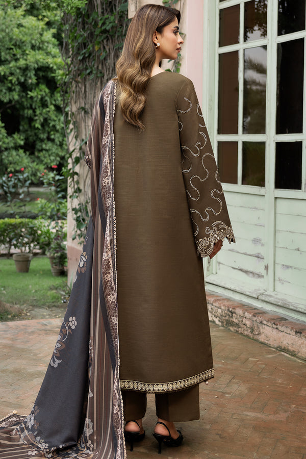 Farasha | Eminence Khaddar 25 | Stonepetal - Casual Dress - available at Maria Faisal in UK and USA.