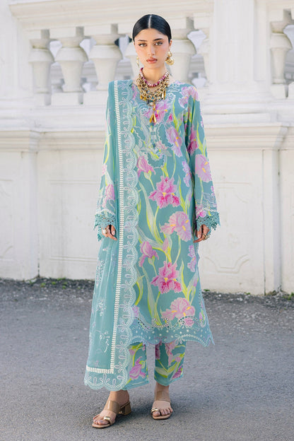 Nureh | Maya Lawn | NS-167 - Luxury Dress - available at Maria Faisal in UK and USA.