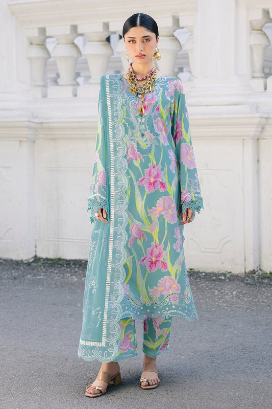 Nureh | Maya Lawn | NS-167 - Luxury Dress - available at Maria Faisal in UK and USA.