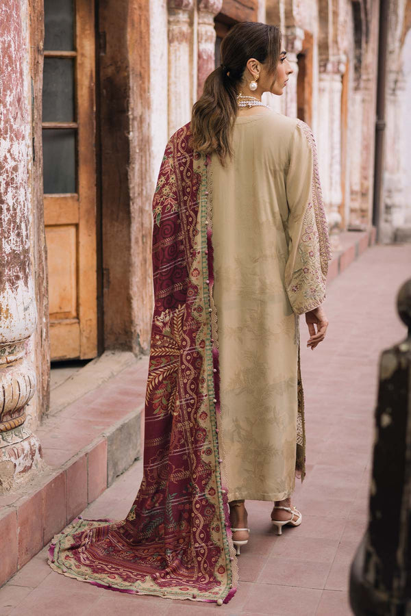 Nureh | Maya Linen 25 | NW-101 - Ladies Clothes - Maria Faisal