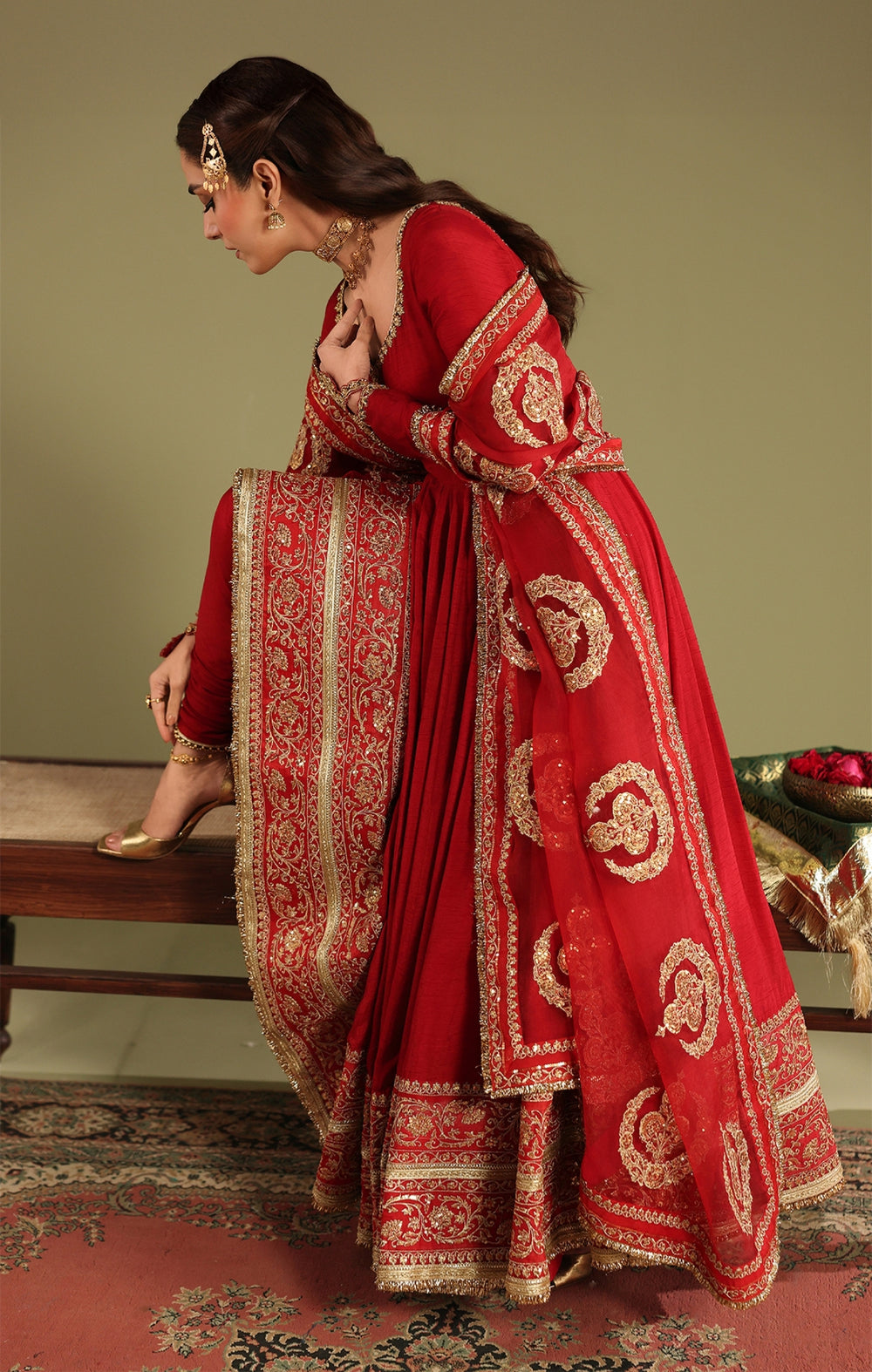 Maya | Jahanara Festive Edit 26 | MAHJABEEN - Formal Dress - available at Maria Faisal in UK and USA.