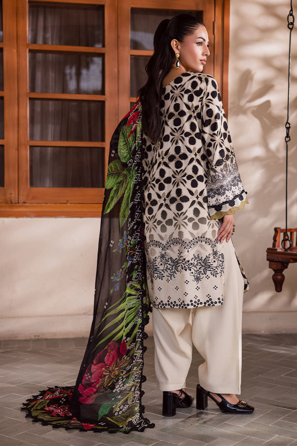 Nureh | Signature Printed Linen | SP-166 - Ladies Clothes - Maria Faisal