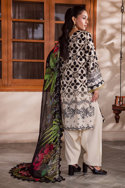 Nureh | Signature Printed Linen | SP-166 - Ladies Clothes - Maria Faisal