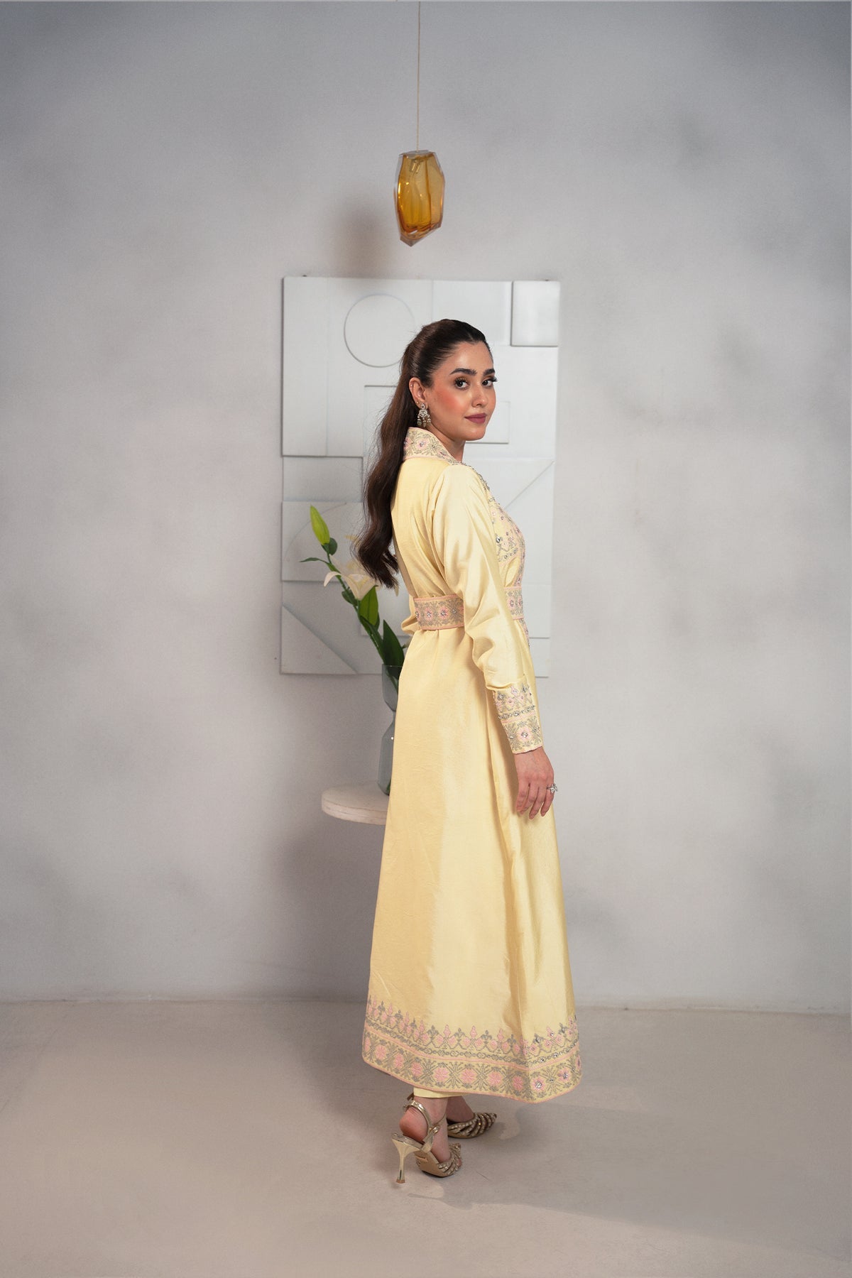 Fozia Khalid | Dilkash Festive Wear 25 | Sahar - Formal Dress - available at Maria Faisal in UK and USA.