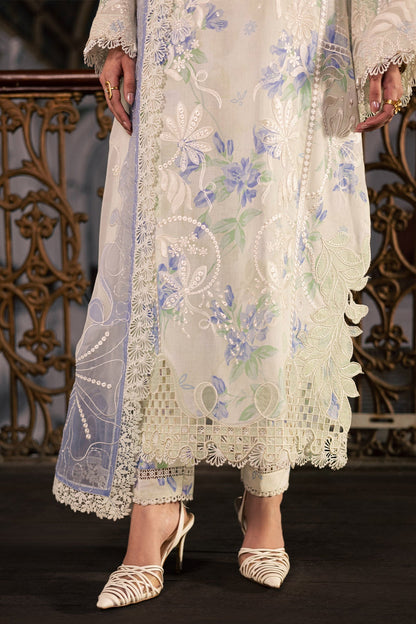 Nureh | Maya Lawn | NS-166 - Luxury Dress - available at Maria Faisal in UK and USA.