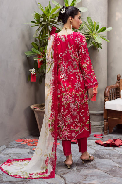 Nureh | Signature Prints 26 | SP-160 - Luxury Dress - available at Maria Faisal in UK and USA.