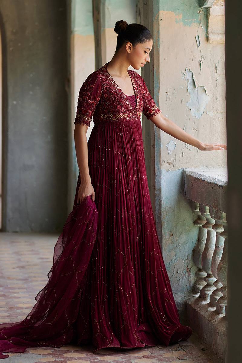 Mina Hassan | Formal Dholki Collection | Arooba by Maria Faisal - Registered Vendor of : Mina Hassan - type : Ladies Clothes - 100% original wedding dresses