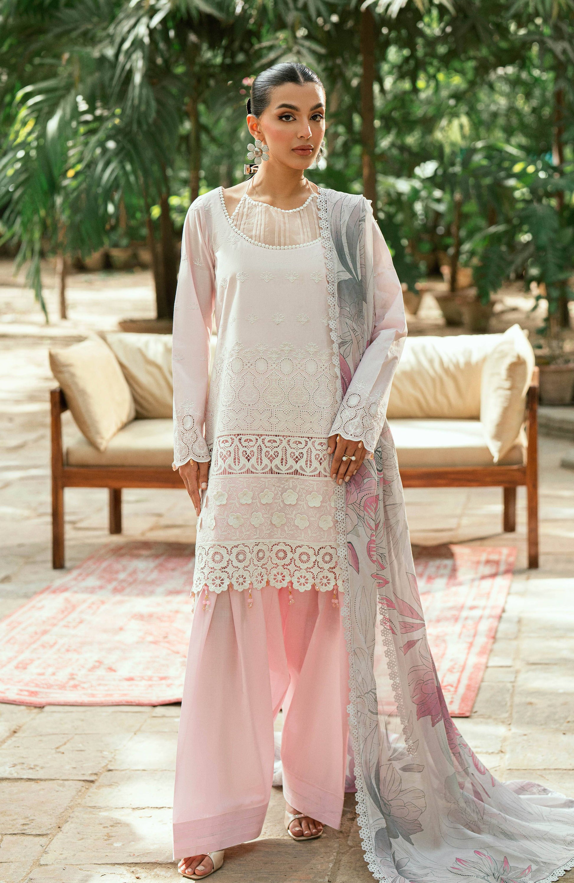 Al Zohaib | Laserkari Premium Edition 25 | LKP-25-07 by Maria Faisal - Registered Vendor of : Al Zohaib - type : Ladies Clothes - 100% original wedding dresses