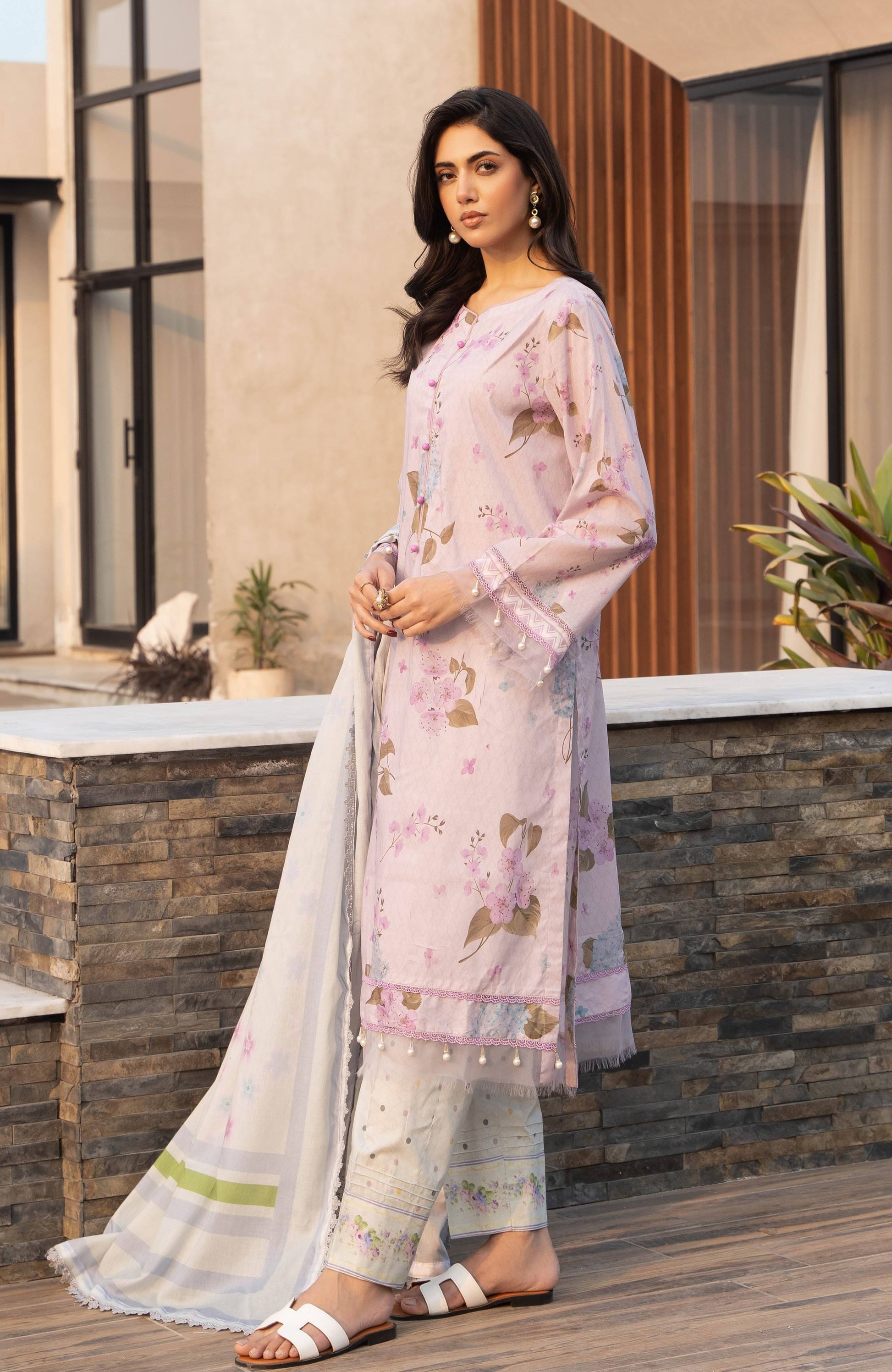 Alzohaib | Premium Prints 25 | AZP-25-07 by Maria Faisal - Registered Vendor of : Alzohaib - type : Ladies Clothes - 100% original wedding dresses