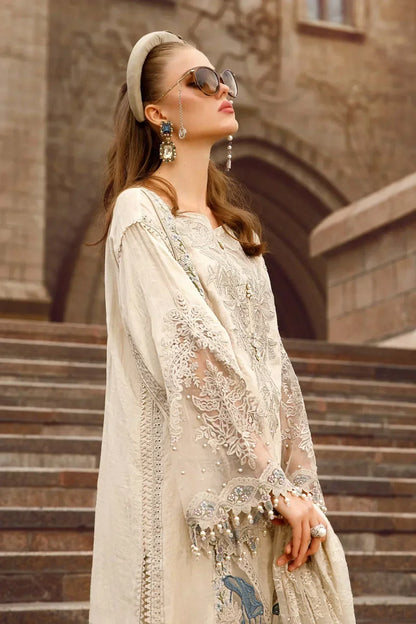 Maria B | Luxury Lawn | D-2307-B - Ladies Clothes - Maria Faisal