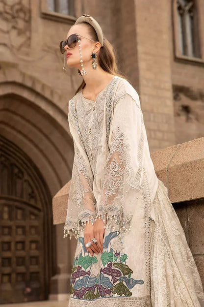 Maria B | Luxury Lawn | D-2307-B - Ladies Clothes - Maria Faisal