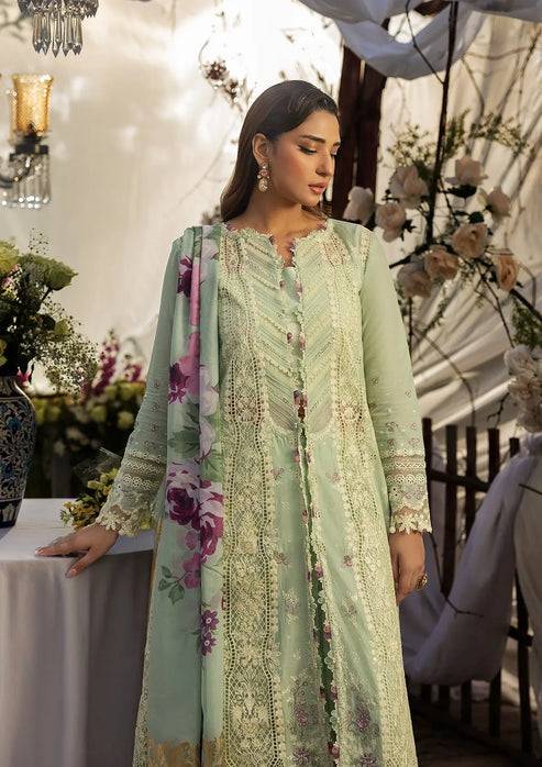 Kahf Premium | Luxury Lawn 25 | KLR-05 Nora by Maria Faisal - Registered Vendor of : Kahf Premium - type : Ladies Clothes - 100% original wedding dresses