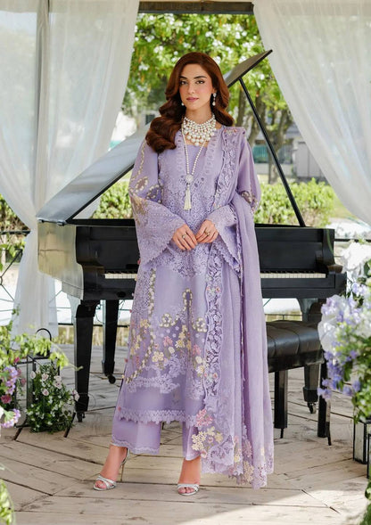 Elaf Premium | Luxury Lawn 25 | ELH-3A PARIS HUES by Maria Faisal - Registered Vendor of : Elaf Premium - type : Ladies Clothes - 100% original wedding dresses