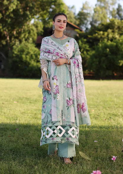 Elaf Premium | Prints Chikankari 24 | 05B CELESTIAL - Waniyas