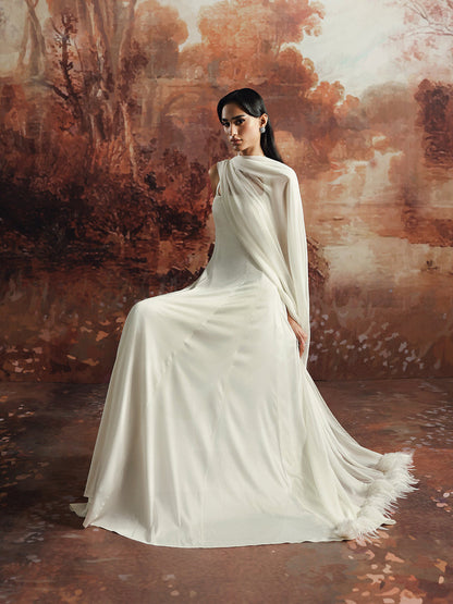 Caia | Basics 26 | Look 3 - Luxury Dress - available at Maria Faisal in UK and USA.