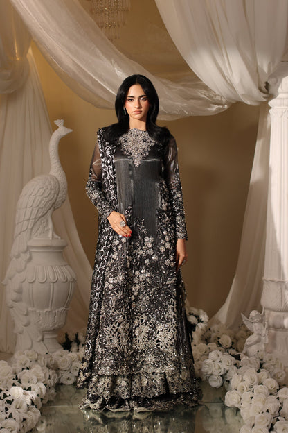 Musferah Saad | Casa Blance |Royal Eclipse - Bridal Dress - available at Maria Faisal in UK and USA.