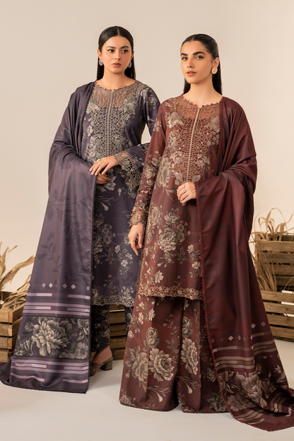Iznik | Exclusive Winter | UE-349 - Ladies Clothes - Maria Faisal