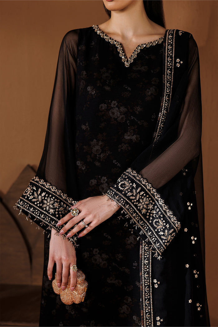 Baroque  | Luxury Pret 26 | PR-1288 - Luxury Dress - available at Maria Faisal in UK and USA.