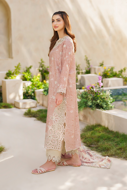 Iznik | Festive lawn 24 | SFL-11 - Designer Dress with Intricate embroidery and embellishments. Shop elegent wedding dress at Maria Faisal.