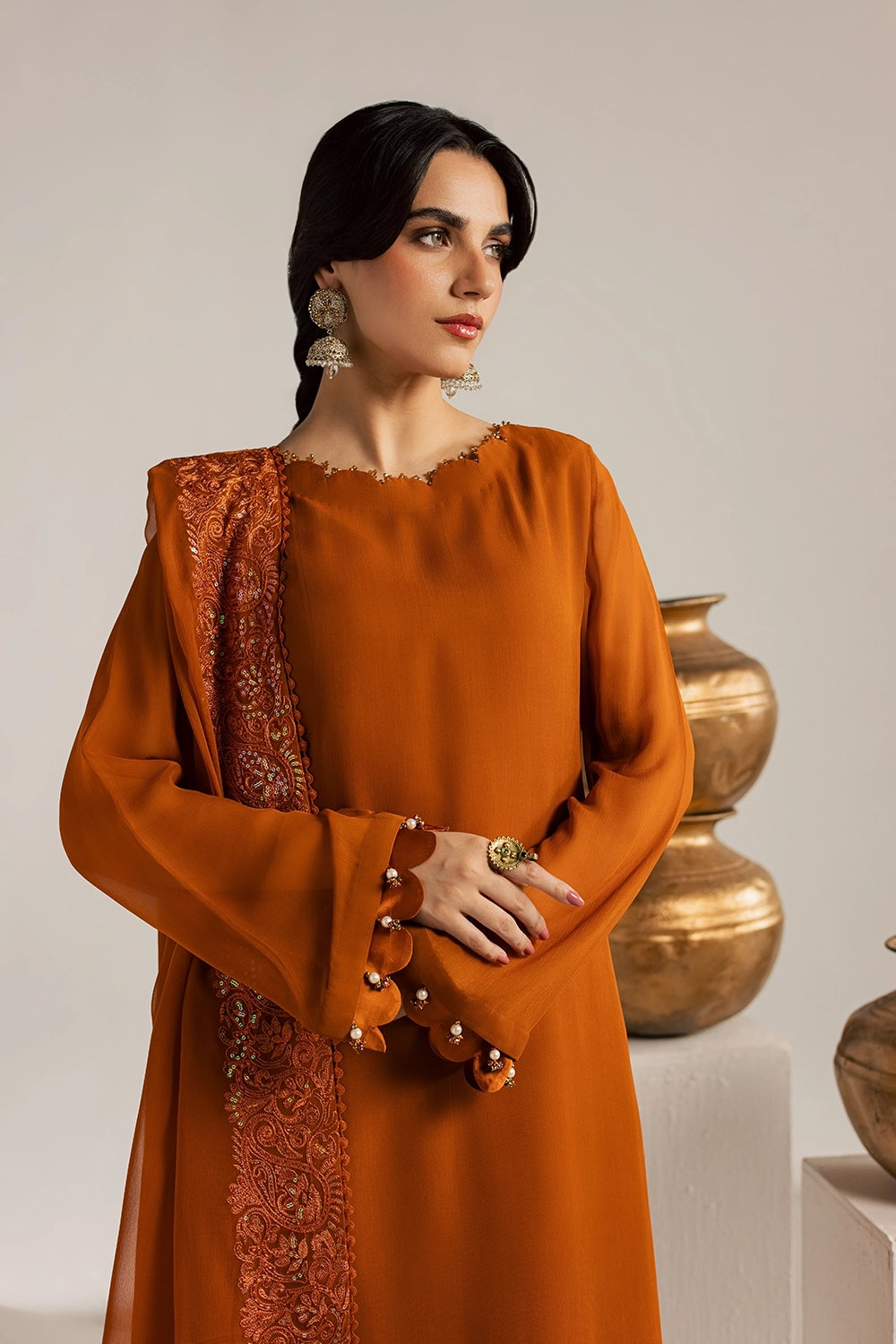 Vanya | Dastaan Formals | CF-002 - Formal Dress - available at Maria Faisal in UK and USA.
