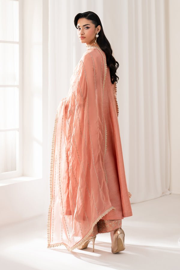 Baroque | Luxury Pret 25 | EMBROIDERED CHIFFON PR-1099 - Ladies Clothes - Maria Faisal