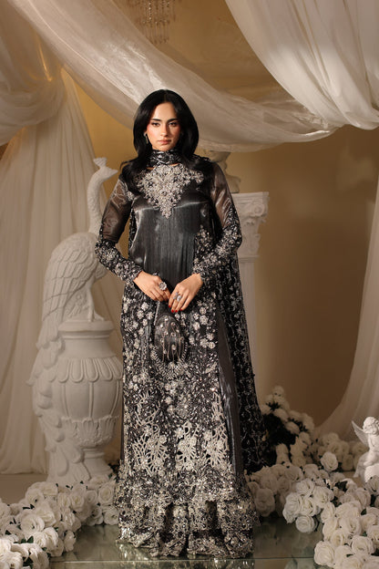 Musferah Saad | Casa Blance |Royal Eclipse - Bridal Dress - available at Maria Faisal in UK and USA.