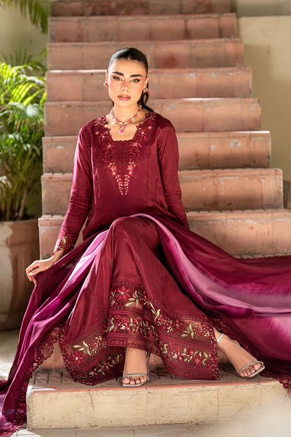 Azure | Vogue Formals | Viona - Formal Dress - available at Maria Faisal in UK and USA.